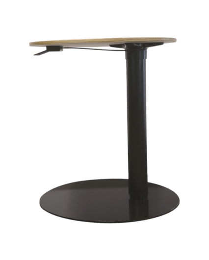 Mesa o escritorio individual oval elevable | PM STEELE®