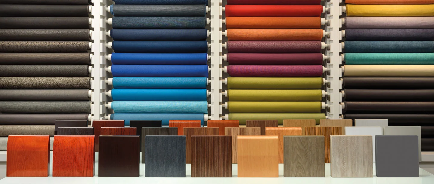 Telas azul para tapizado de mobiliario de oficina|PM STEELE®