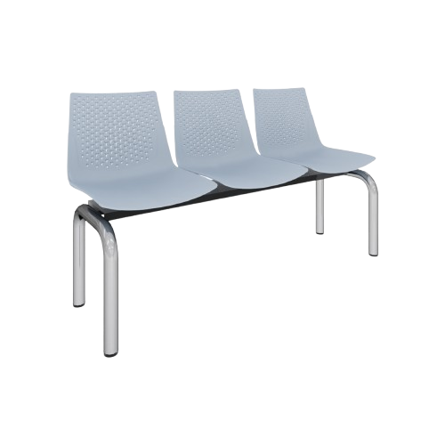 Silla de espera con diseño fresco, moderno y resistente | PM STEELE® Silla de espera con diseño fresco, moderno y resistente | PM STEELE®