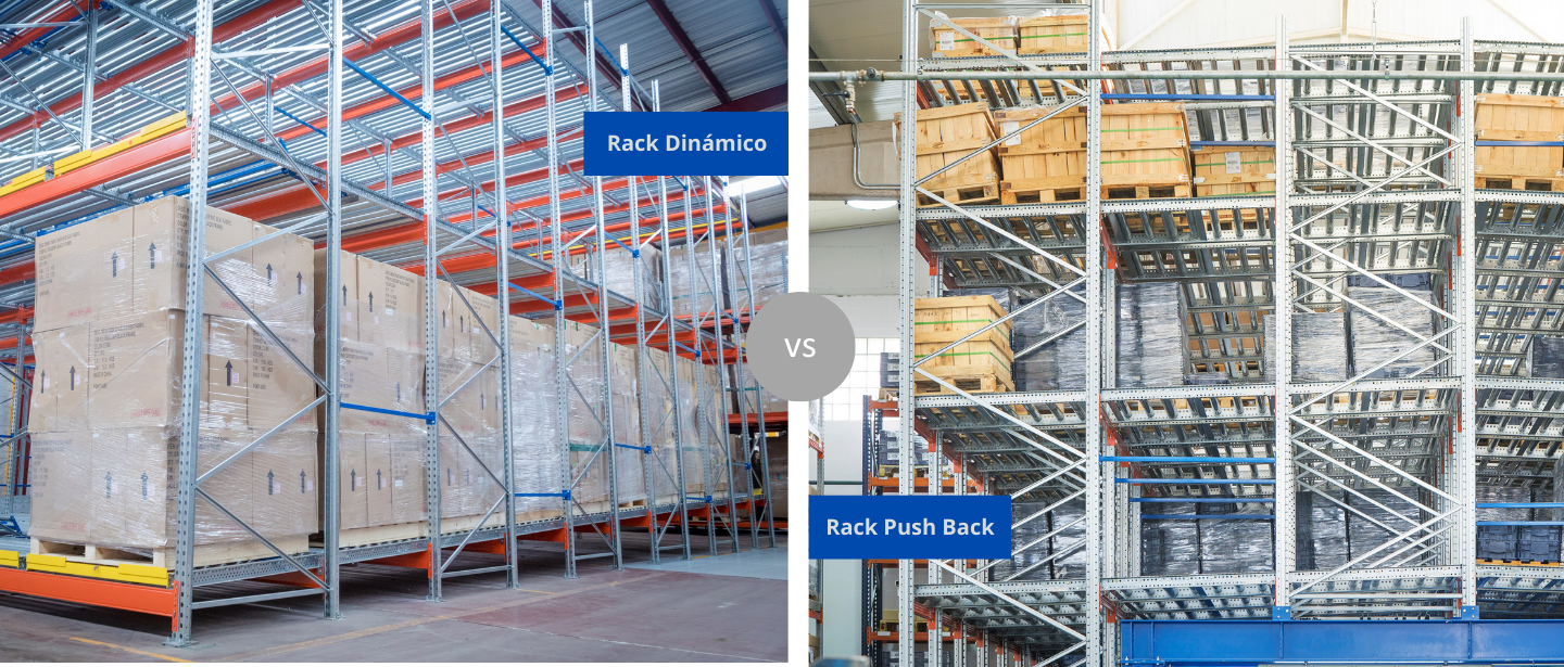 Racks dinámicos | vs. push-back: ¿cuál es la mejor opción? | PM STEELE®