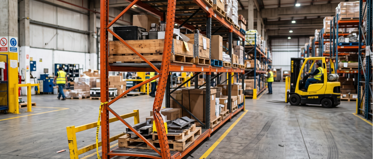 ¿Qué acciones tomar ante un rack dañado? | PM STEELE®